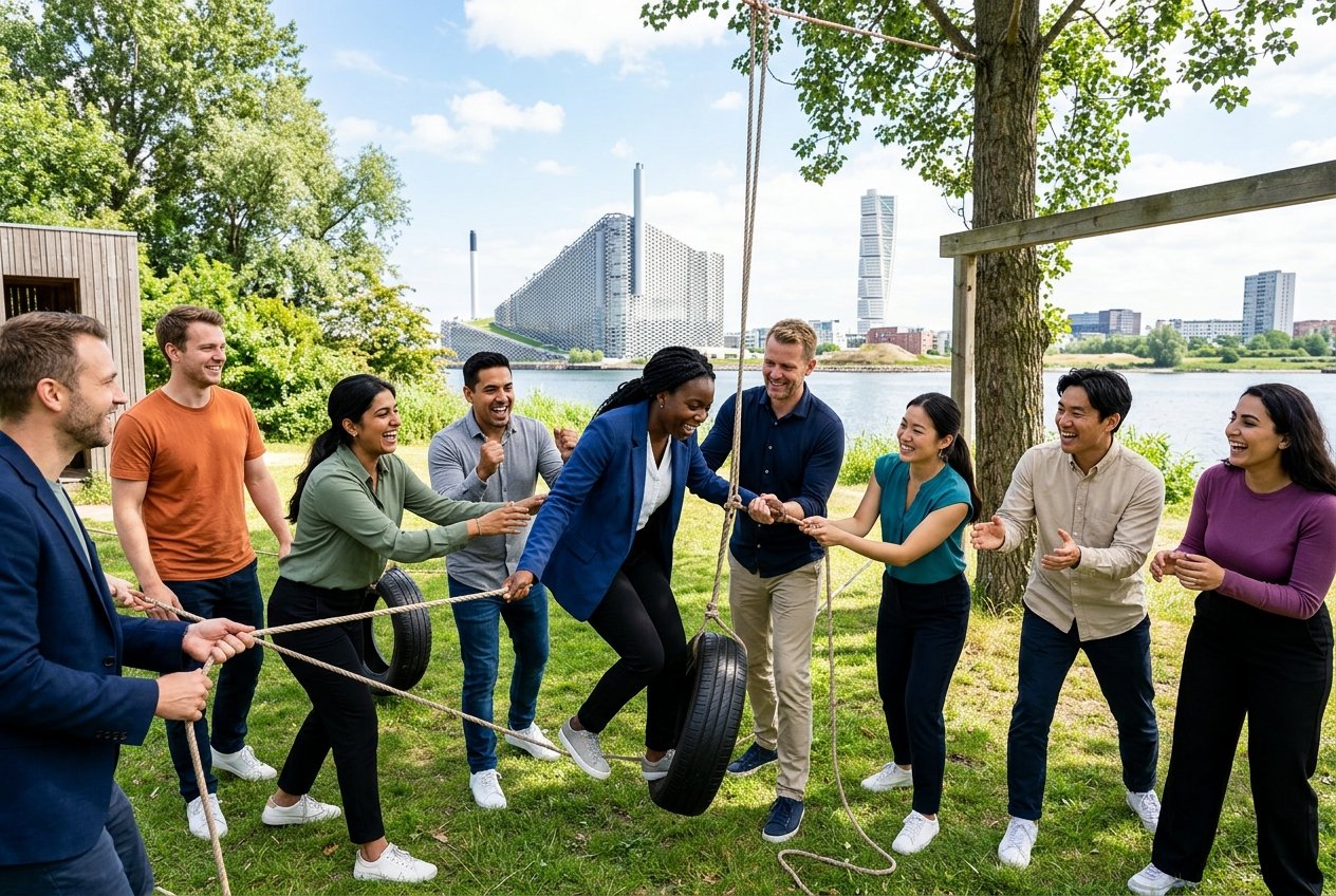 Guide til sjove gruppeaktiviteter og teambuilding i København